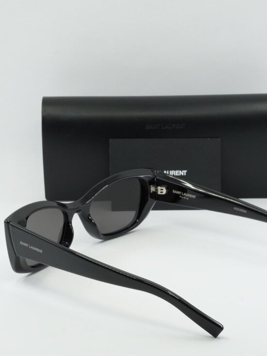 Saint Laurent SL593 001 Cat Eye Sunglasses - Black main image 8